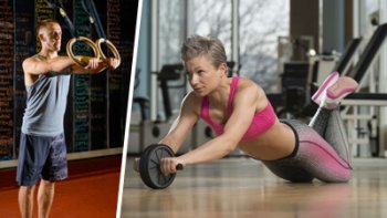 ab exercises at home