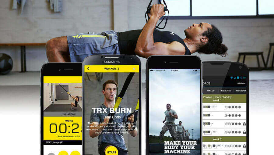 TRX mobile app iphone