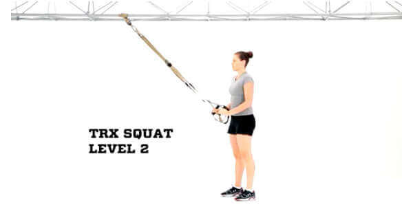 How to do TRX squat
