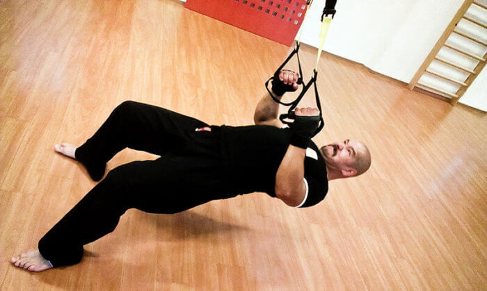 Václav Šimáček - ufc workout with TRA suspension trainer