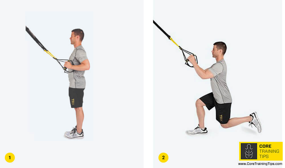 benefits of the TRX lunge