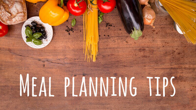 Meal planning tips