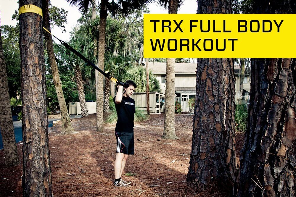Full-body suspension training session combining strength and conditioning in one workout