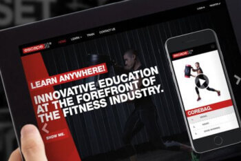 Escape fitness brand identity