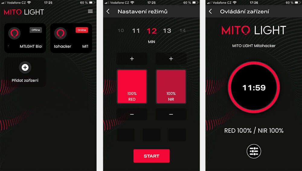 red light therapy wavelength benefits