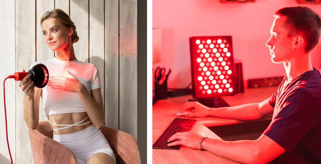 red light therapy at home