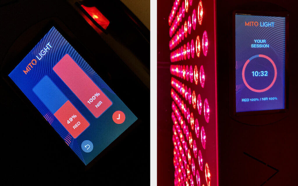 red light therapy at home wavelength